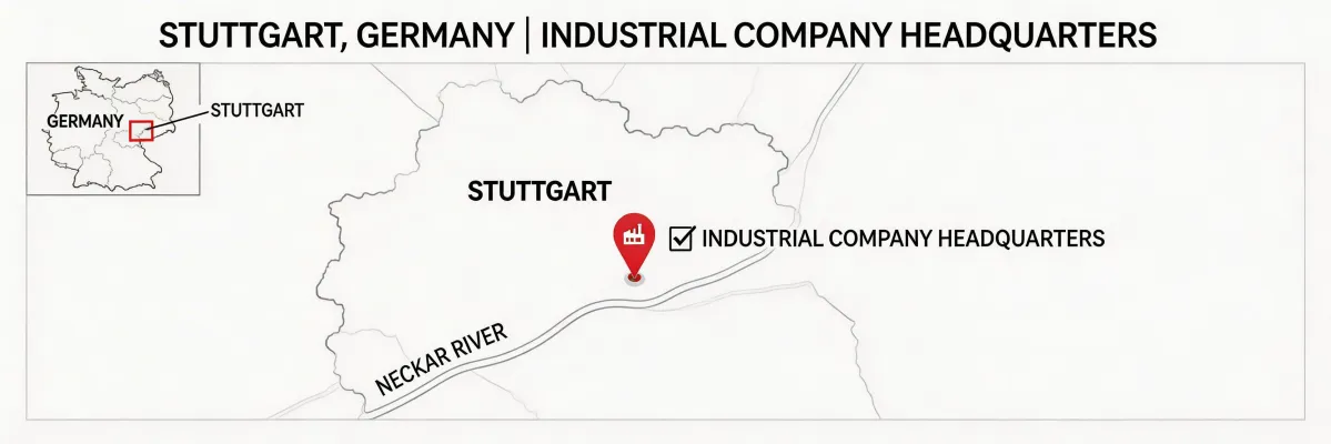 Omron PLC Headquarters Location Map